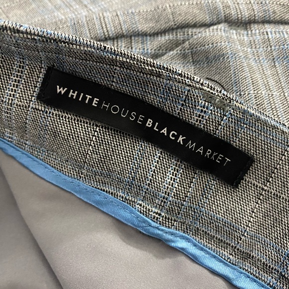 plaid pants (white house black market) - Picture 4 of 6